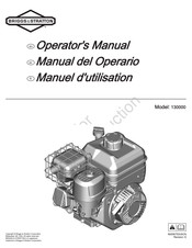 Briggs & Stratton XR950 Series Operator's Manual