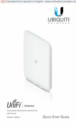 Ubiquiti UniFi UMA-D Quick Start Manual