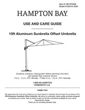 HAMPTON BAY 1001570306 Use And Care Manual