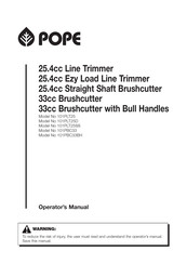 Pope 101PLT25D Operator's Manual