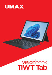 UMAX Technologies Visionbook 11WT Tab User Manual