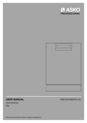 Asko DWC6432BIXXLSU User Manual
