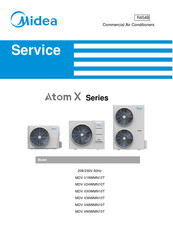 Midea Atom X Series Manual
