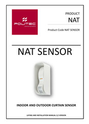 Politec NAT SENSOR Installation Manual