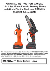 Premium 48244 Original Instruction Manual