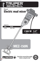 Truper 101519 Manual