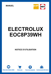 Electrolux EOC8P39WH User Manual