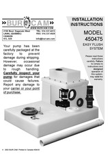 Burcam 450475 Installation Instructions Manual