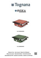 Tognana IRIDEA D2DBS22IRVE User Manual