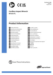 Ingersoll-Rand IQV20 W7253-TL Product Information