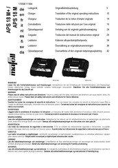 Mafell APS 18 M+ Translation Of The Original Operating Instructions
