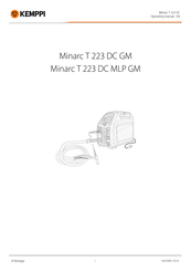 Kemppi Minarc T 223 DC GM Operating Manual