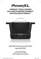 PowerXL STIRMAX MC107D Series Use & Care Manual