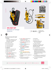Sicame CATU MS-927-ET Manual