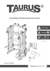 Taurus MS45 Pro Assembly And Operating Instructions Manual