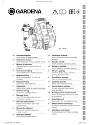 Gardena 19080 Operator's Manual