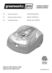 GreenWorks Pro 2530102 Operator's Manual