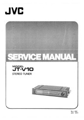 JVC JT-V10 Service Manual