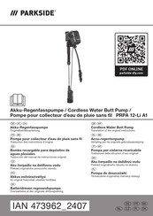 Parkside PRPA 12-Li A1 Translation Of The Original Instructions