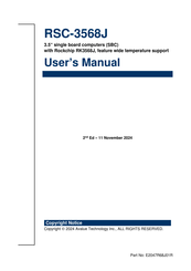 Avalue Technology RSC-3568J User Manual
