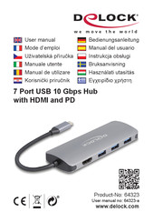 DeLOCK 64323 User Manual