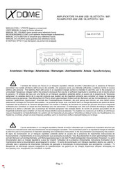 XDOME 61.6117.25 User Manual