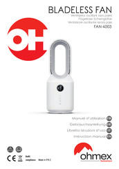 ohmex FAN 4003 Instruction Manual