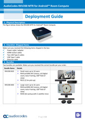 Audiocodes RXV200 Deployment Manual