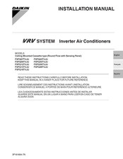 Daikin FXFQ30TVJU Installation Manual