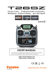 FUTABA T26SZ Short Manual