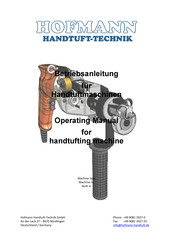 Hofmann SML 10 Operating Manual