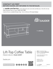 Sauder 424817 Manual