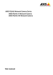 Axis P3245 Series User Manual