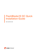 PureStorage FlashBlade E DC Quick Installation Manual