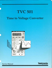 Tektronix TVC 501 Service Manual