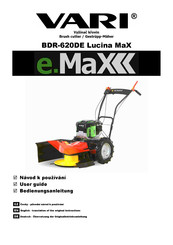 Vari Lucina MaX BDR-620DE User Manual