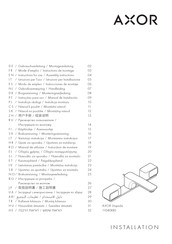 Axor Urquiola 11040 0 Series Instructions For Use/Assembly Instructions