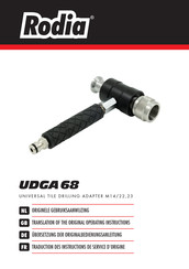 Rodia UDGA68 Translation Of The Original Operating Instructions