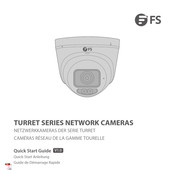 FS TURRET IPC501-FC-4M-T Quick Start Manual