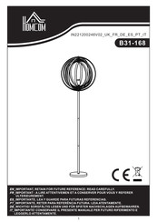 HOMCOM B31-168 Instructions Manual