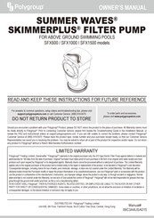 Polygroup SFX1000 Owner's Manual