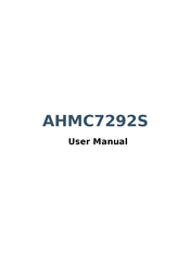 Alpha Networks AHMC7292S User Manual