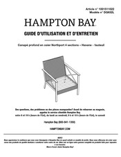 HAMPTON BAY 1001511022 Use And Care Manual