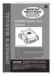 Intex ZX500R Owner's Manual