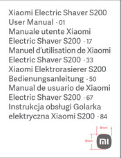Xiaomi mi Electric Shaver S200 User Manual