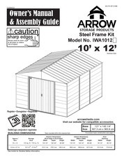 Arrow IWA1012 Owner's Manual & Assembly Manual