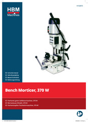 HBM Machines H132815 Instruction Manual