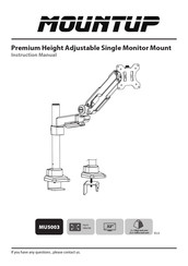 Mountup MU5003 Instruction Manual