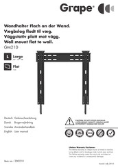 Grape GM210 User Manual