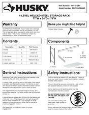 Husky ERZ782478W4R Assembly Instructions